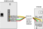 Wiegand connections to HID EH400 controller